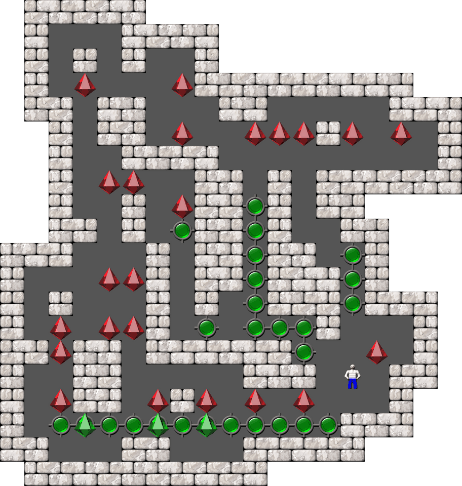 Sokoban Passion Fruit level 28